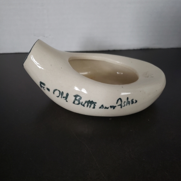 Estate Other Vintage For Old Butts And Ashes Bed Pan Ashtray